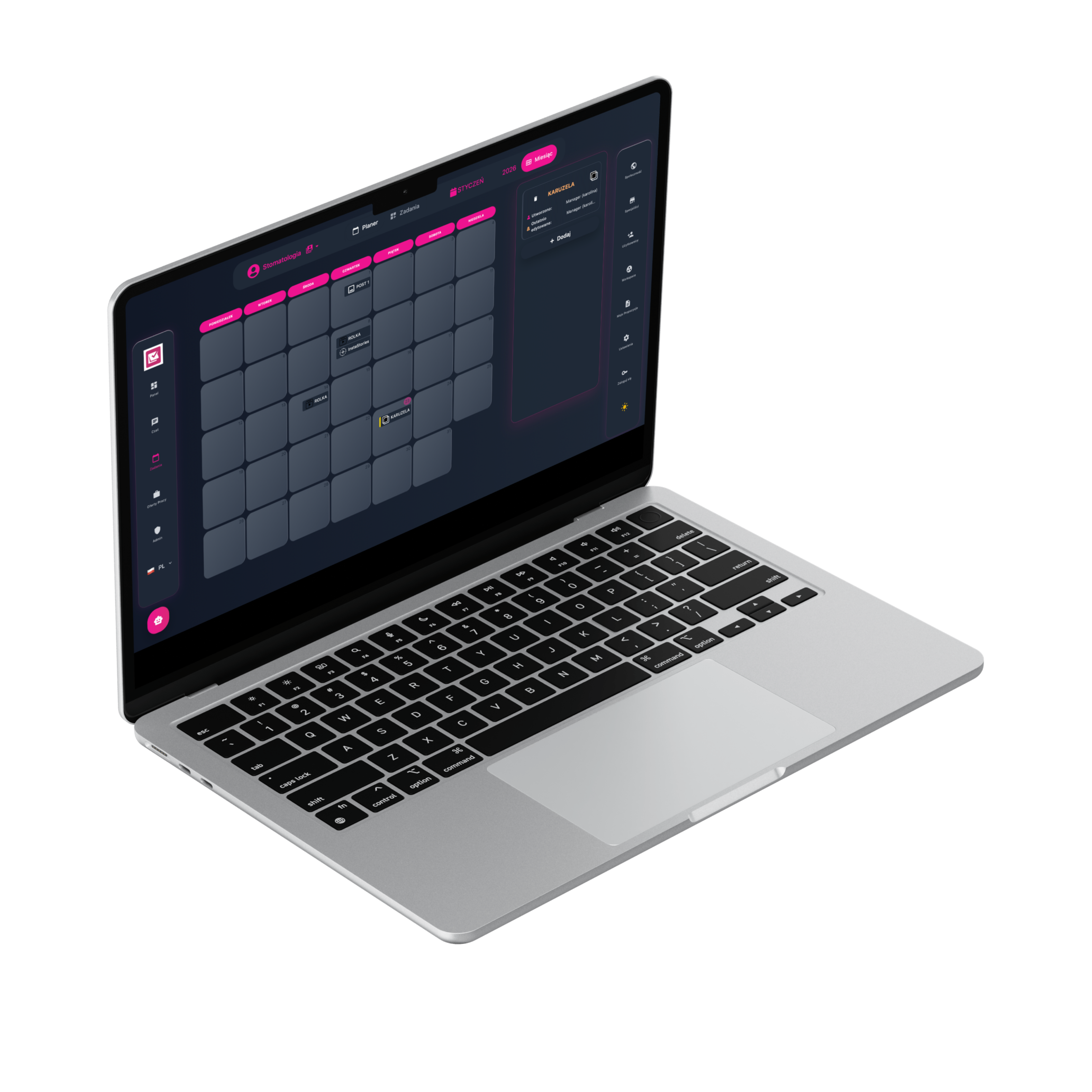 Sukces Media - Platforma do zarządzania projektami